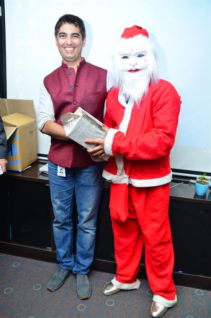 Christmas gift receive Vikrant Rana 2018