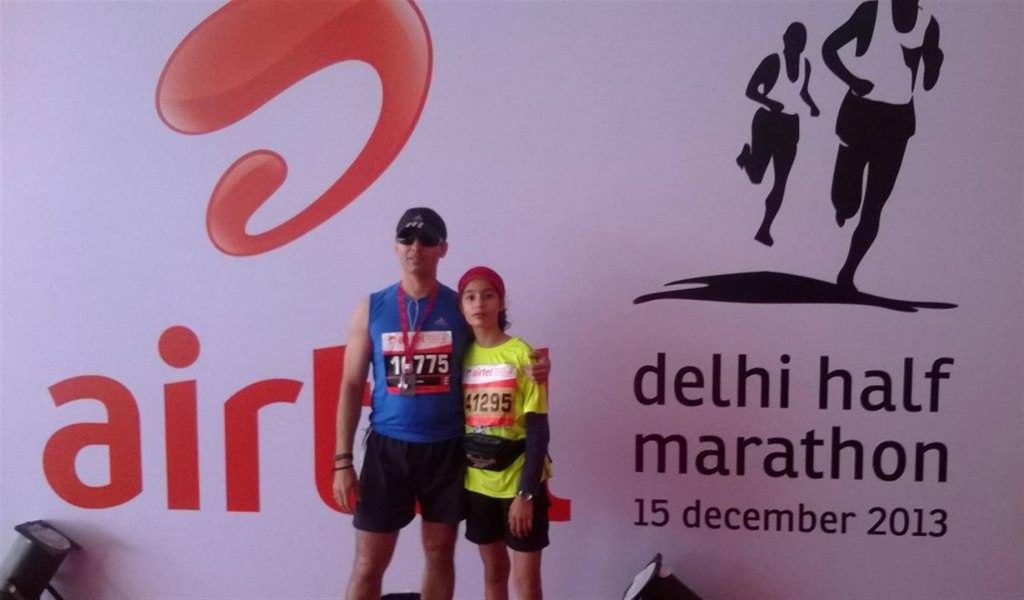 Delhi Half Marathon Vikrant Rana 2013