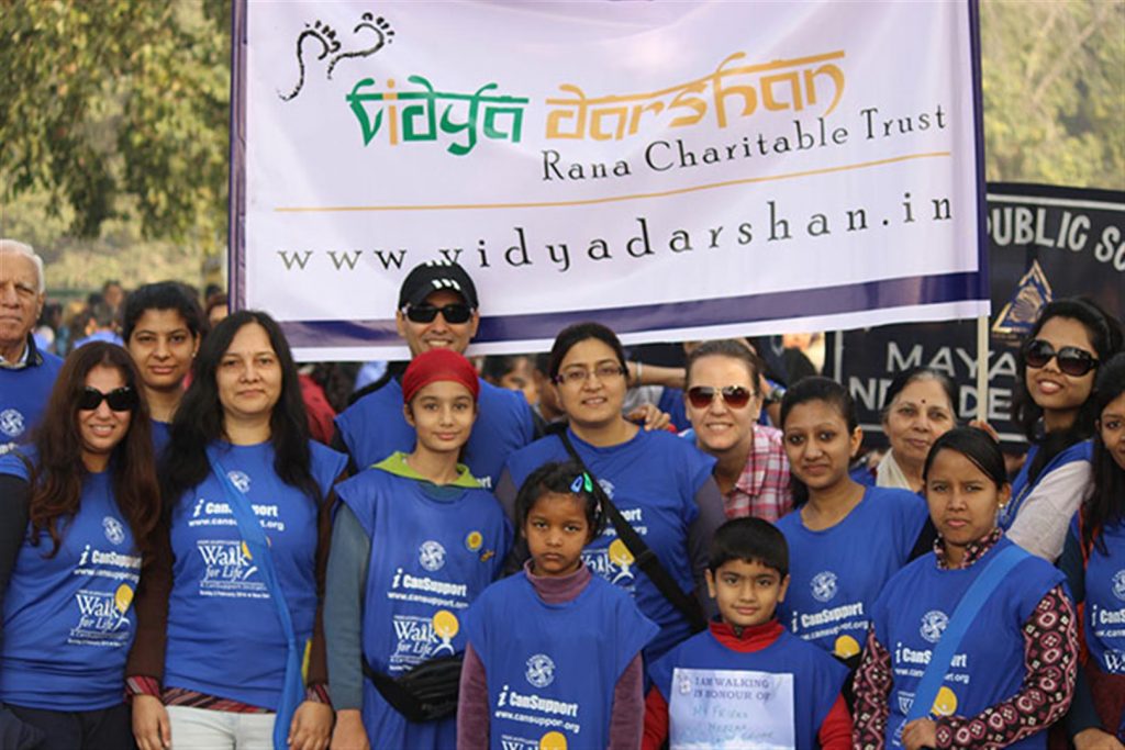 SSR-Vidya Darshan-Walk For Life Sohan Singh Rana, Vikrant Rana, Lucy Rana & Pooja Thakur 2014
