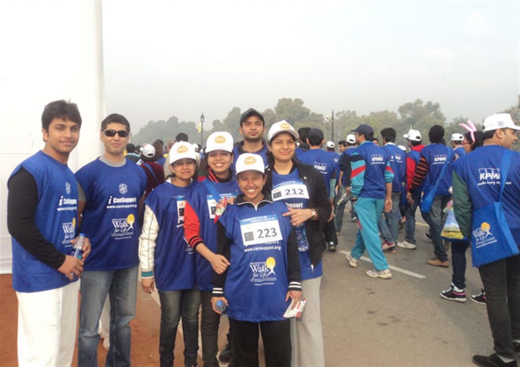 SSR participate WALK FOR LIFE – STRIDE AGAINST CANCER 2013, Vikrant Rana