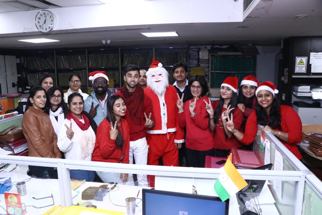 SSR team celebrate Christmas party