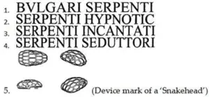 serpenti hypnotic