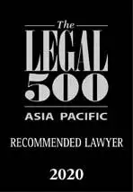 Legal 500 Asia Pacific Recommended Lawyer