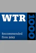 WTR 1000 Recommended Firm 2012