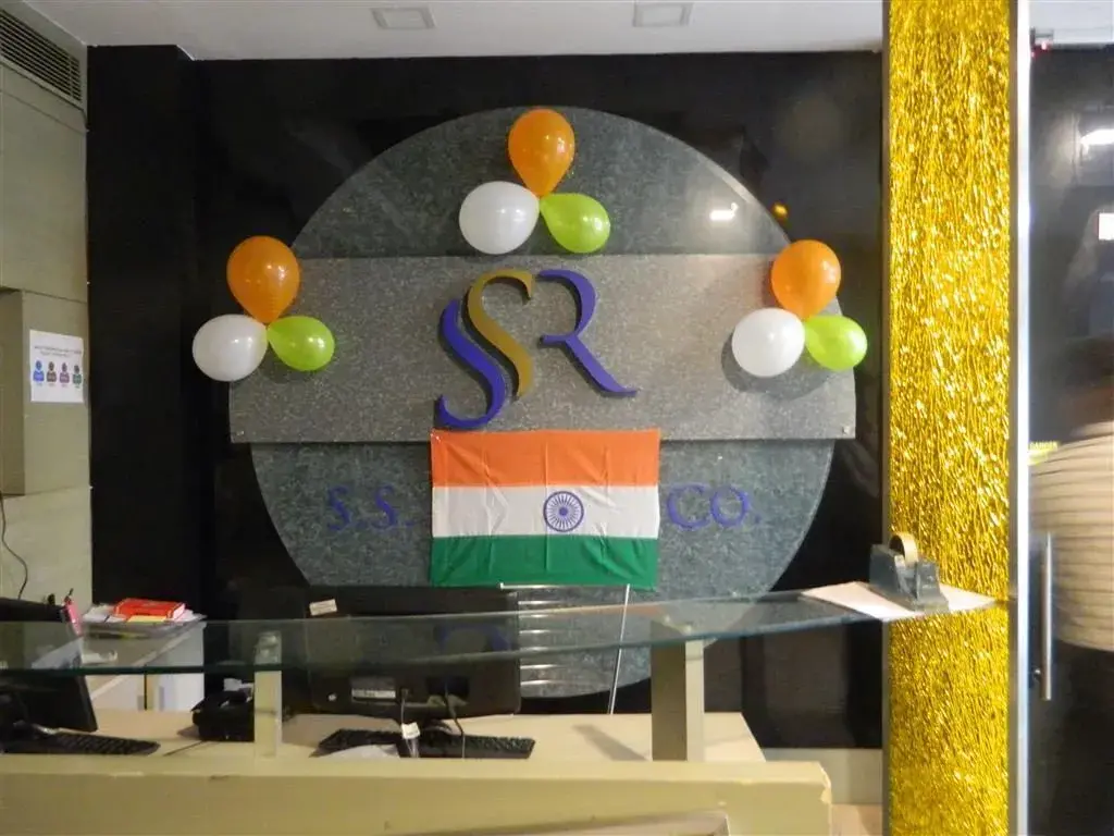 SSR Decorates with Indian Flag