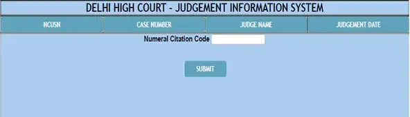 Judgement System Delhi