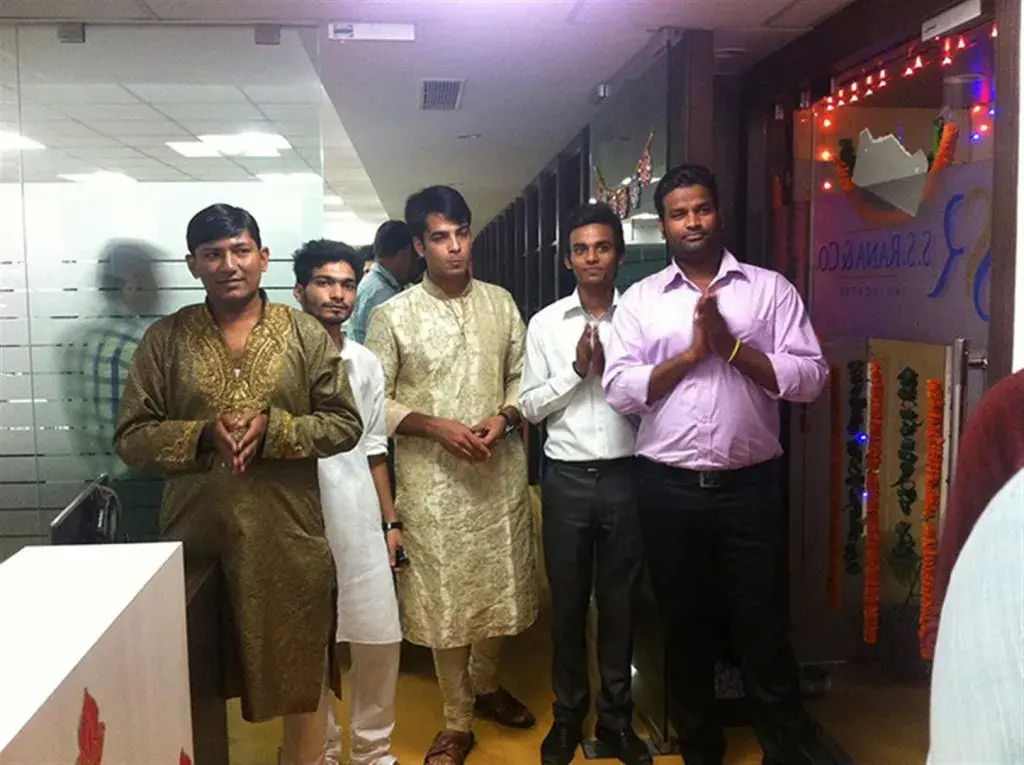 Diwali celebration SSR team 2014