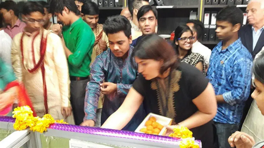 Lucy Rana, celebrating Diwali festival 2015