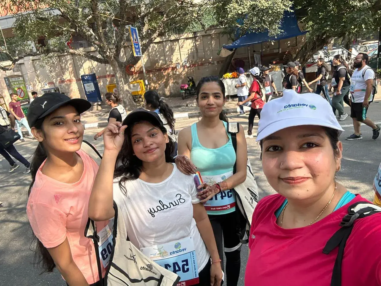 HR take participation in 4.5 km marathon