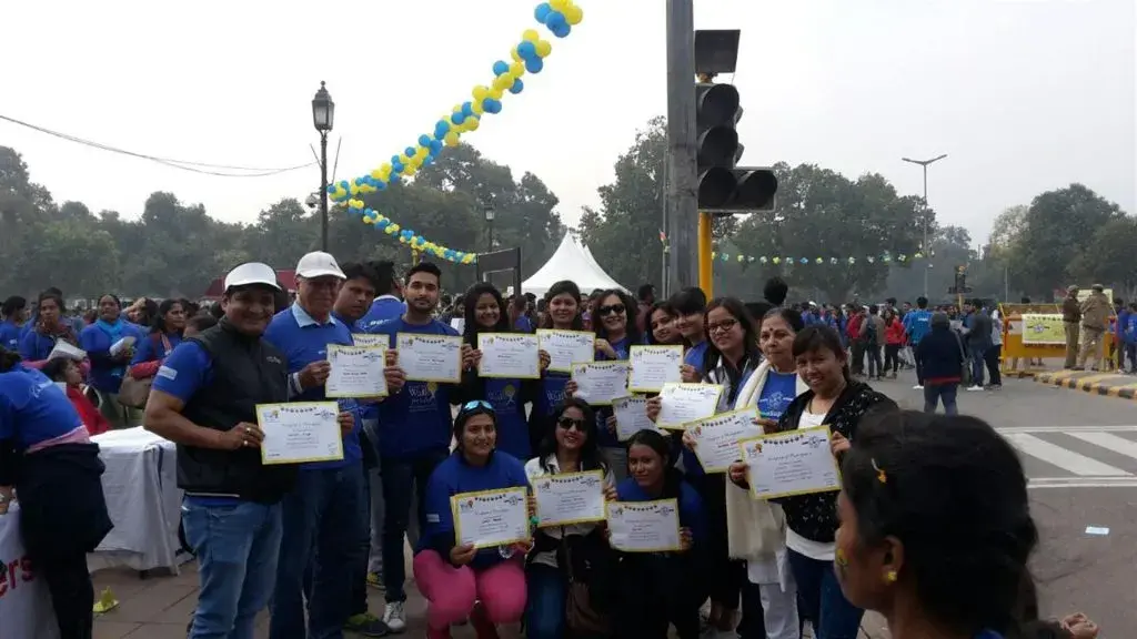Participation in Walk for a life