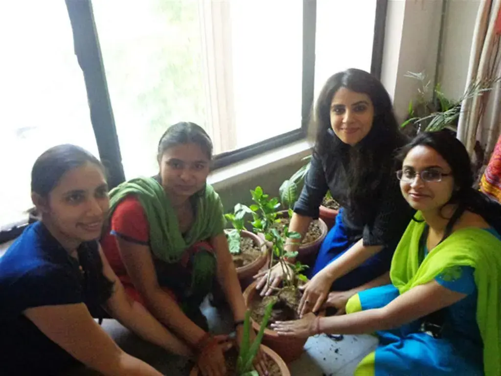 S.S. Rana & Co. celebrating planting trees, WORLD ENVIRONMENT DAY 2014