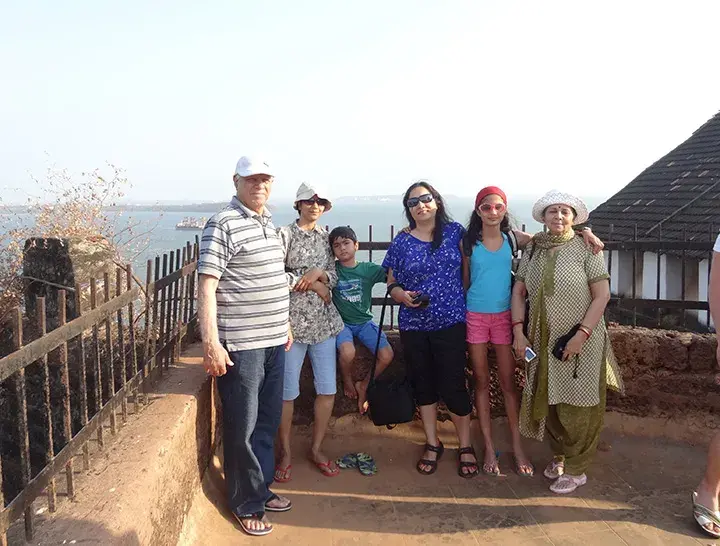 Enjoying Goa Trip