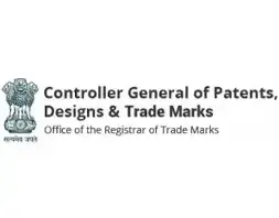 Controller general of patents black White logo