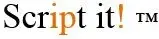 Script It Logo