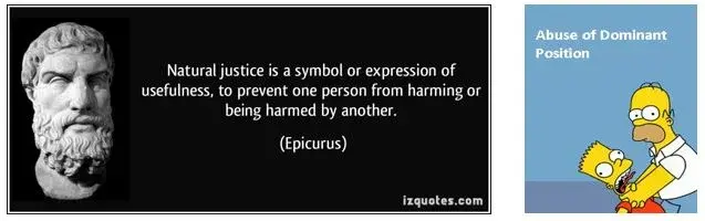 Natural Justice - Epicurus