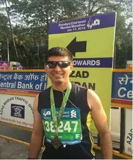 Mr. Vikrant Rana Participated in Marathon