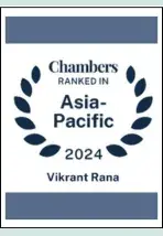 Chambers Ranked in Asia Pacific 2024 Vikrant Rana