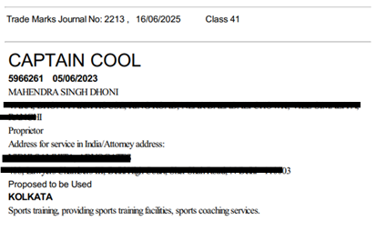 Advertised in Journal No. 2213-0