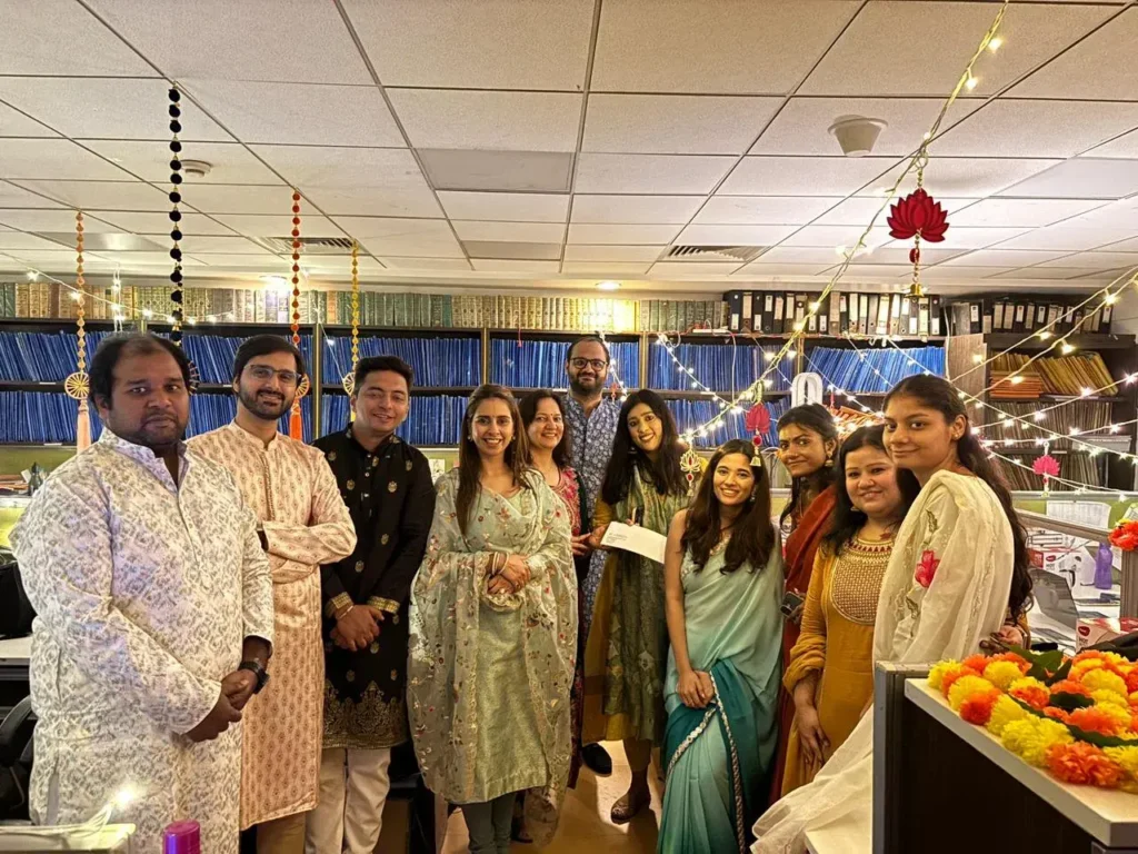 Dept. with diwali vibes