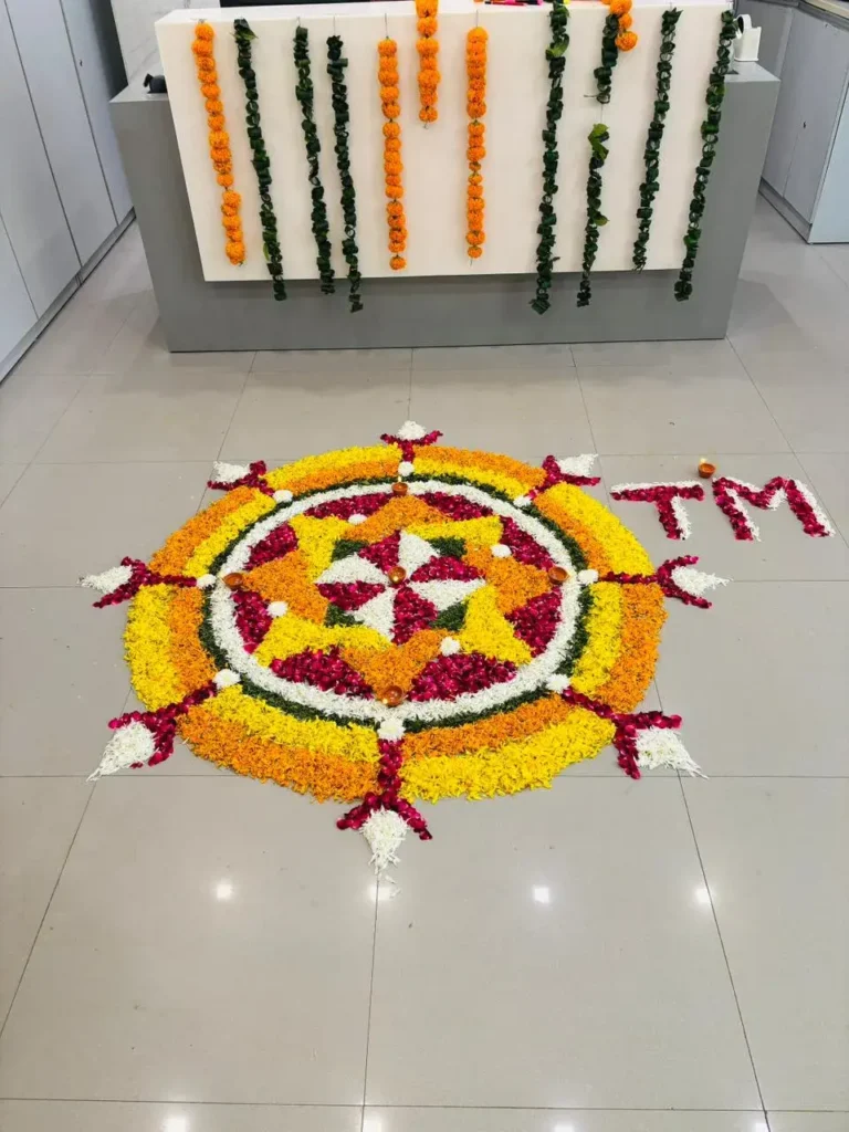 Flower Rangoli
