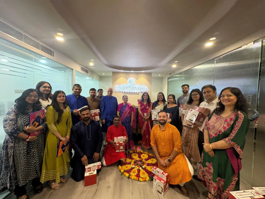 Litigation dept. diwali gifts distribution