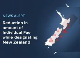 Individual Fee while designating New Zealand
