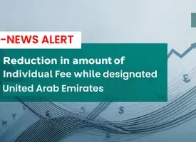 Reduction in amount of Individual Fee United Arab Emirates