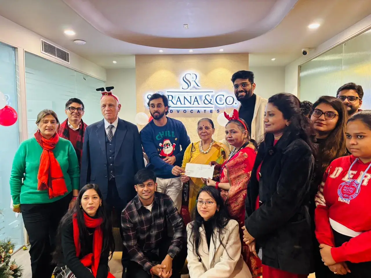 celebrating merry christmas