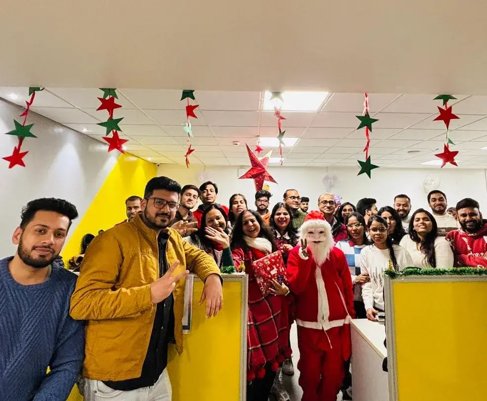 S.S. Rana & Co. team gathered for Christmas festivities