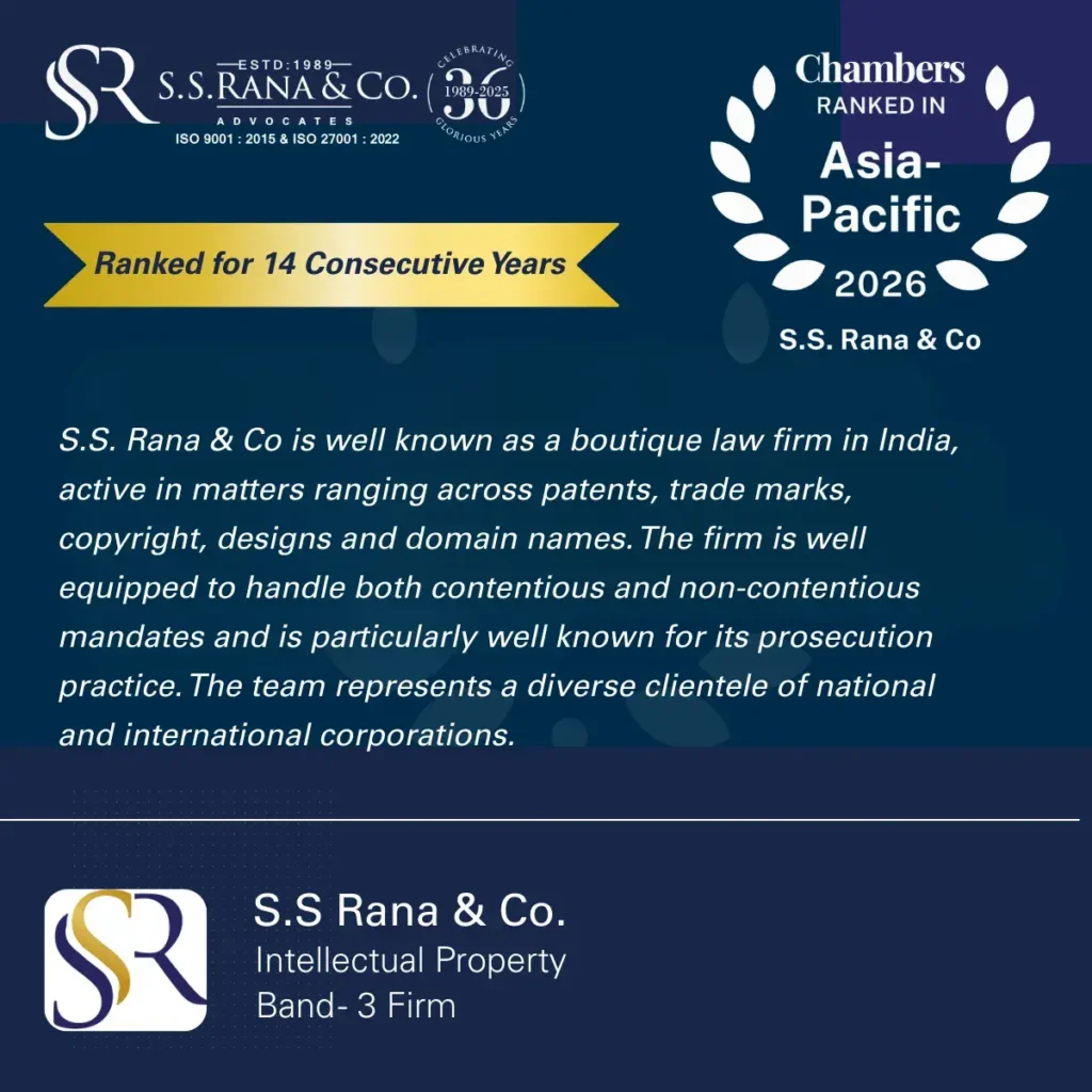 S.S. Rana & Co. Recognised in Chambers & Partners Asia-Pacific 2026 Rankings