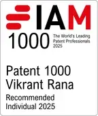 I am Patent 1000 S.S. Rana & Co. Recommended Individual 2025