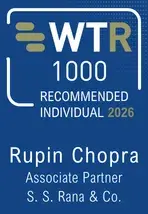 WTR Recommended Individual 2026 - Rupin Chopra