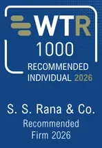 WTR Recommended Individual 2026 - S.S.Rana & Co.