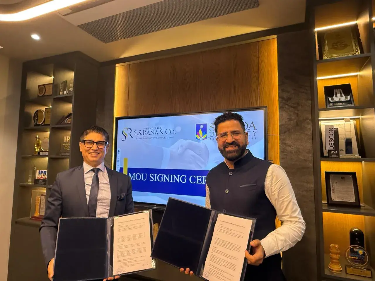 Mou signing ceremony wikrant sir with dean