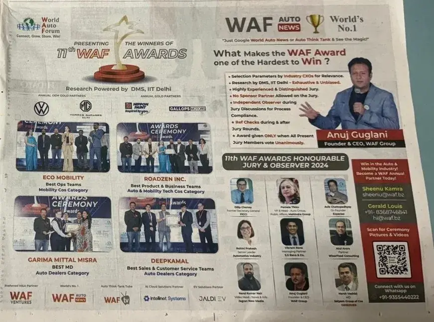 WAF Award Ceremony