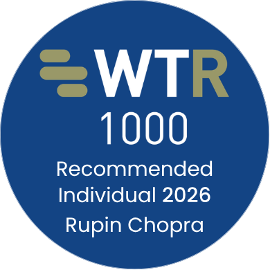 WTR Recommended Individual 2026 - Rupin Chopra