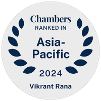 Chambers Ranked in Asia Pacific 2024 Vikrant Rana 