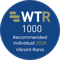 Vikrant Rana Managing Partner at S. S. Rana & Co. Ranked in India
