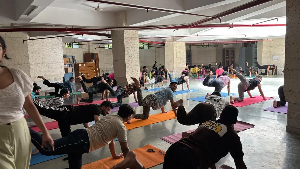 Yoga Day Celebration at Aurobindo Ashram