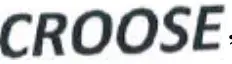 Croose Logo