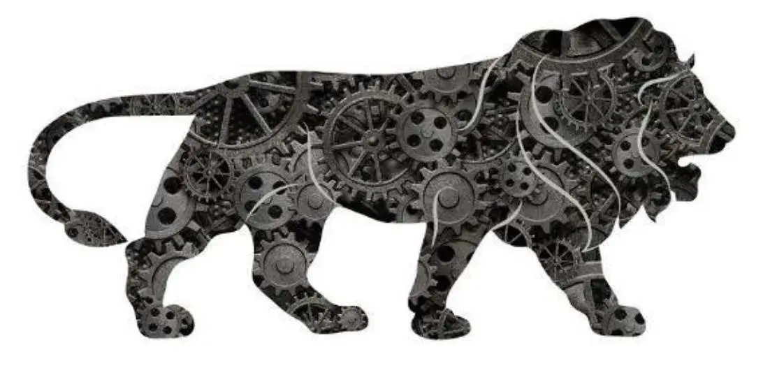 Make In India Lion