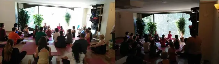 Yoga-photo attendees