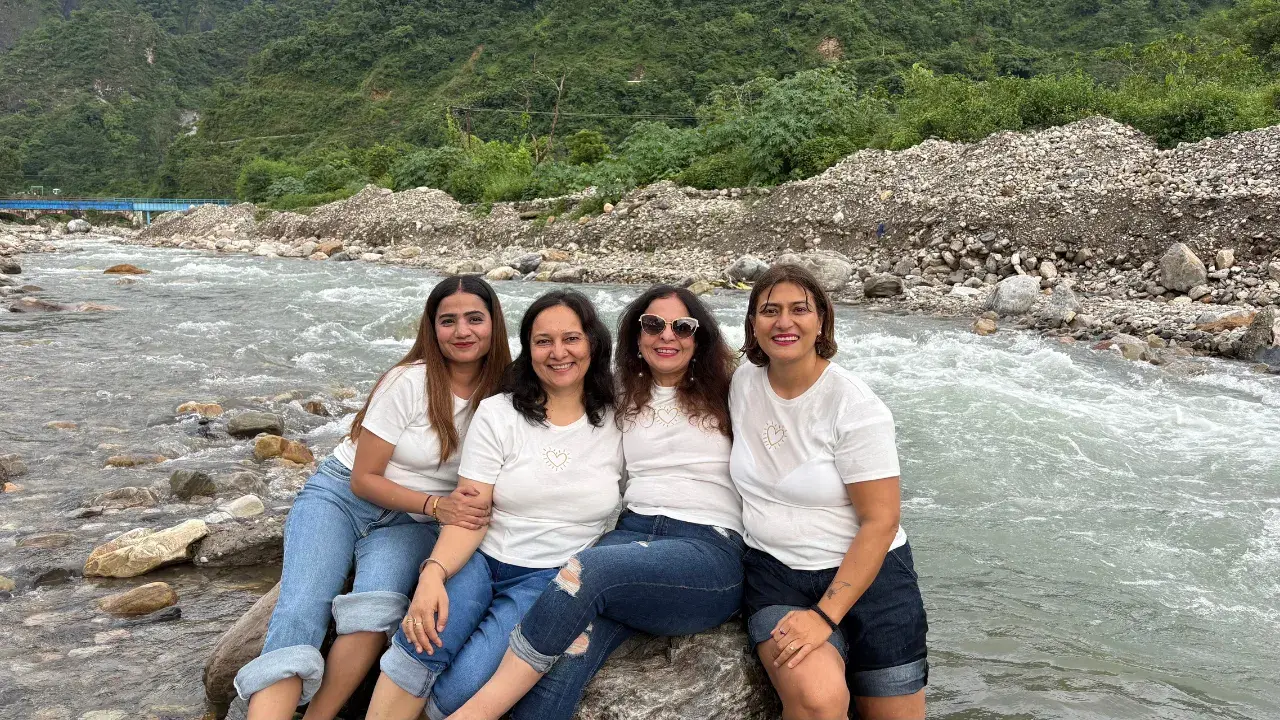 Fun time at River