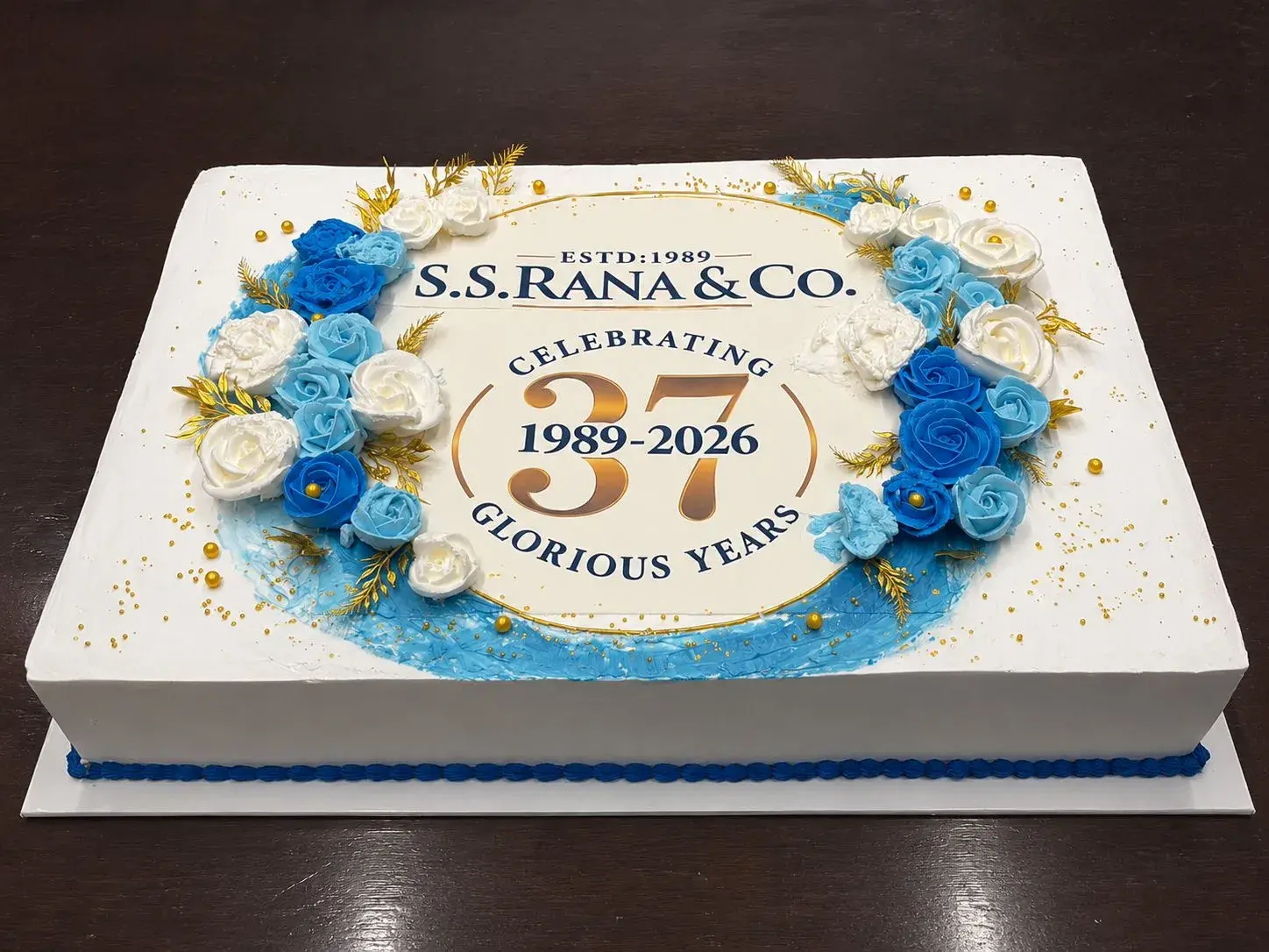 Cake 37th years Anniversary