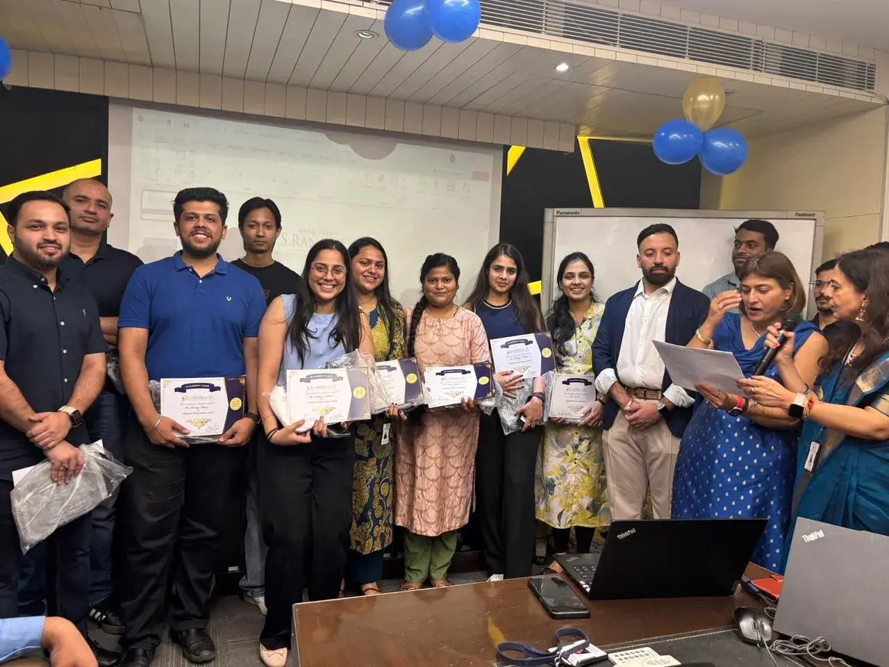  TM Dept Receive award 37th year Celebration