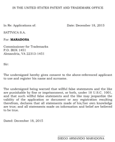 document of MARADONA
